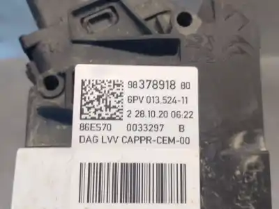 Автозапчастина б/у пotенціометр для peugeot 2008 ii (ud_, us_, uy_, uk_) 1.2 puretech 100 посилання на oem iam 9837891880 6pv01352411 9837891880