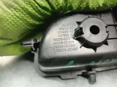 Автозапчастина б/у внутрішня задня права ручка для toyota yaris (_p13_) 1.5 (nsp131_) посилання на oem iam 692050d271 692050d201 692050d450c1