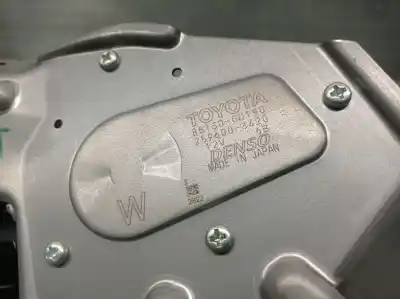 Автозапчасти б/у мотор заднего стеклоочистителя за toyota yaris (_p13_) 1.5 (nsp131_) ссылки oem iam 851300d190 2596003420 denso 851300d190