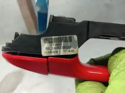 Автозапчастина б/у завнішня ручка задня ліва для toyota yaris (_p13_) 1.5 (nsp131_) посилання на oem iam 692040d09000  692040d09000