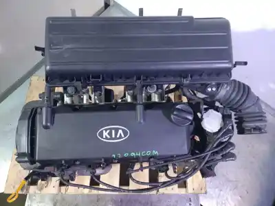 Second-hand car spare part complete engine for kia rio i fastback (dc) 1.3 oem iam references a3e 363431 kz30102100