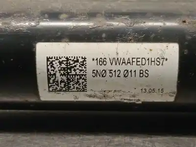 Автозапчастина б/у амортизатор задній лівий для audi q3 (8ub, 8ug) 2.0 tdi посилання на oem iam 5n0512011bs  5n0513049bf