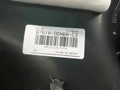 Автозапчасти б/у обивка передней правой двери за toyota yaris (_p13_) 1.5 (nsp131_) ссылки oem iam 676100dn60c3  676100dn60c3