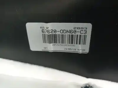 Автозапчасти б/у обивка левой передней двери за toyota yaris (_p13_) 1.5 (nsp131_) ссылки oem iam 676200dn60c3  676200dn60c3