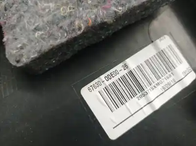 Автозапчастина б/у обликка задніх правіх дверей для toyota yaris (_p13_) 1.5 (nsp131_) посилання на oem iam 676300de0026  676300de0026