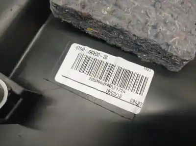 Автозапчастина б/у обкітка задніх лівіх дверей для toyota yaris (_p13_) 1.5 (nsp131_) посилання на oem iam 676400de0026  676400de0026