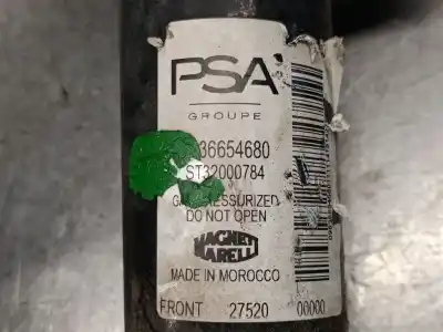 Автозапчасти б/у амортизатор передний правый за peugeot 2008 ii (ud_, us_, uy_, uk_) 1.2 puretech 100 ссылки oem iam 9836654680 st32000784 magneti marelli 9836654680