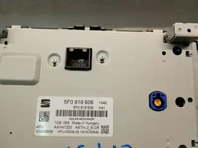 Pezzo di ricambio per auto di seconda mano display multifunzione per seat leon (5f1) 1.5 tsi riferimenti oem iam 5f0919606  5f0919606