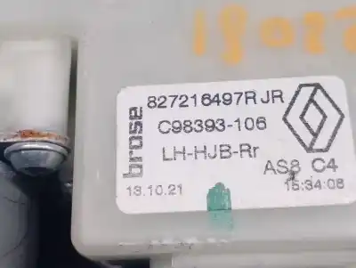 Автозапчастина б/у регулятор склона задній лівий для renault captur ii (hf_) tce 155 (hfmn) посилання на oem iam 827216497r c98393106 brose 827216497r