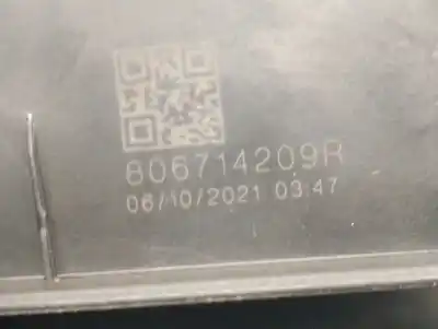 Автозапчасти б/у левая передняя внутренняя ручка за renault captur ii (hf_) tce 155 (hfmn) ссылки oem iam 806714209r  806714209r