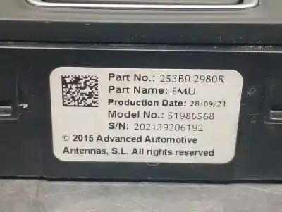 Автозапчастина б/у вимикач для renault captur ii (hf_) tce 155 (hfmn) посилання на oem iam 253b02980r  253b02980r