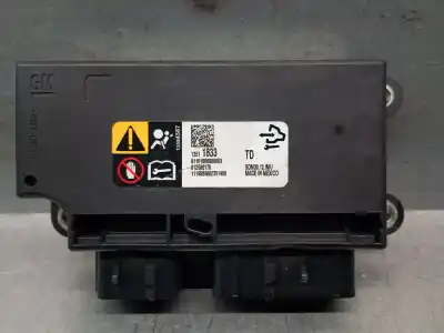 Автозапчасти б/у блок управления подушками безопасности за opel corsa e (x15) 1.4 lpg (08, 68) ссылки oem iam 1357665501