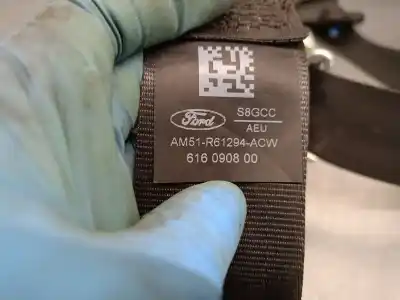 Автозапчастина б/у передній правий ремін безпеки для ford c-max ii (dxa/cb7, dxa/ceu) 1.0 ecoboost посилання на oem iam am51r61294acw  1846146