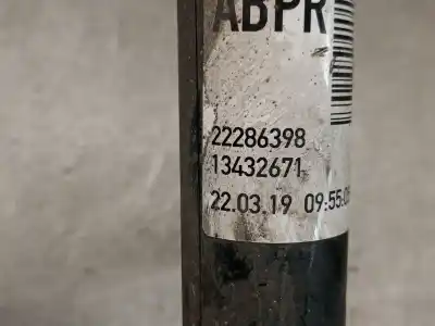 Автозапчастина б/у амортизатор задній лівий для opel corsa e (x15) 1.4 lpg (08, 68) посилання на oem iam 13432671  13432671
