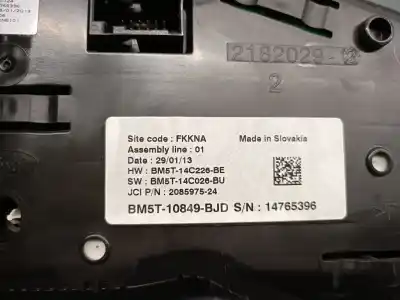 Second-hand car spare part dashboard for ford c-max ii (dxa/cb7, dxa/ceu) 1.0 ecoboost oem iam references bm5t10849bjd  1816063
