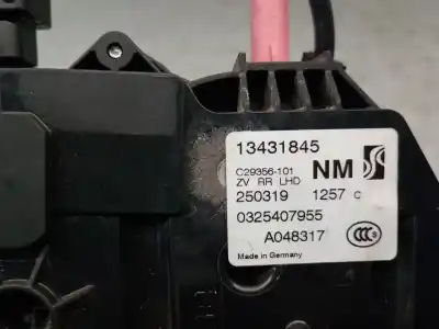 Автозапчастина б/у замок заднього правого дверя для opel corsa e (x15) 1.4 lpg (08, 68) посилання на oem iam 13431845  13431845