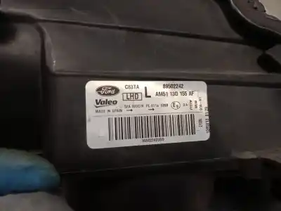 Автозапчастина б/у ліва фара для ford c-max ii (dxa/cb7, dxa/ceu) 1.0 ecoboost посилання на oem iam am5113d155af 89502242 valeo 1801887