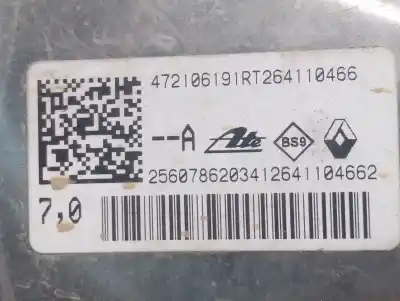 Автозапчасти б/у тормозной серво за renault captur ii (hf_) tce 155 (hfmn) ссылки oem iam 472106191r 25607862034 472104214r