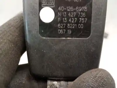 Second-hand car spare part left rear seat belt buckle for opel corsa e (x15) 1.4 lpg (08, 68) oem iam references 13427736  13427754