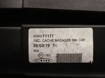 Second-hand car spare part parcel shelf for renault megane ii ranchera familiar (km0/1_) 1.9 dci oem iam references 8200271177  8200271177
