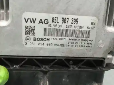 Автозапчасти б/у блок управления двигателем за audi a6 c8 (4a2) 35 tdi mild hybrid ссылки oem iam 05l907309 0281034002 bosch 