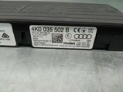 Автозапчасти б/у электронный модуль за audi a6 c8 (4a2) 35 tdi mild hybrid ссылки oem iam 4k0035502b  