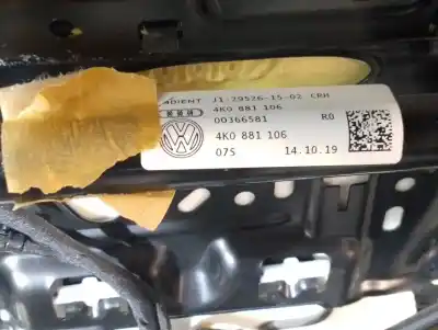 Автозапчасти б/у сиденье правое переднее за audi a6 c8 (4a2) 35 tdi mild hybrid ссылки oem iam 4k0881106  4k0881106