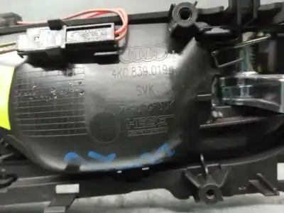 Автозапчасти б/у левая задняя внутренняя ручка за audi a6 c8 (4a2) 35 tdi mild hybrid ссылки oem iam 4k0839019  