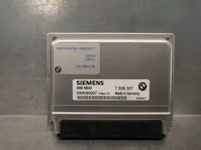 Peça sobressalente para automóvel em segunda mão  por BMW X5 (E53)  Referências OEM IAM 7506307 5WK90007 SIEMENS 