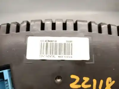 Second-hand car spare part dashboard for seat altea xl (5p5, 5p8) 1.6 lpg oem iam references 1p0920809c a2c84682100 vd0 1p0920809c