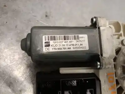 Second-hand car spare part driver left window regulator for seat altea xl (5p5, 5p8) 1.6 lpg oem iam references 1t0959701ak  
