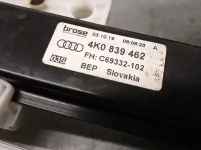 Автозапчасти б/у задний правый стеклорегулятор за audi a6 c8 (4a2) 35 tdi mild hybrid ссылки oem iam 4k0839462  4k0839462