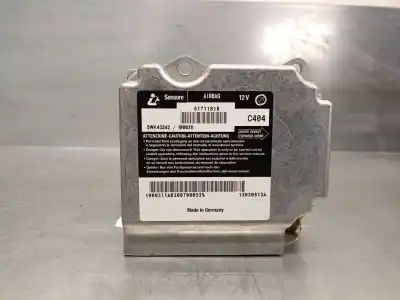 Pièce détachée automobile d'occasion Boitier De Commande D'airbag pour FIAT STILO VAN (192_) 1.9 JTD (192DXE1A) Références OEM IAM 51711816 5WK43342 