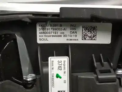 Second-hand car spare part steering wheel for audi a6 c8 (4a2) 35 tdi mild hybrid oem iam references 4k0419091b 4660037151 4k0419091b