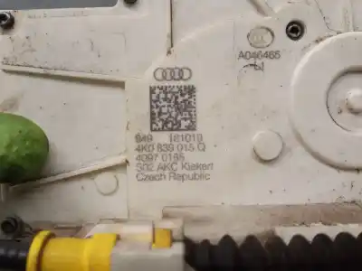 Автозапчасти б/у замок задней левой двери за audi a6 c8 (4a2) 35 tdi mild hybrid ссылки oem iam 4k0839015q  4k0839015q