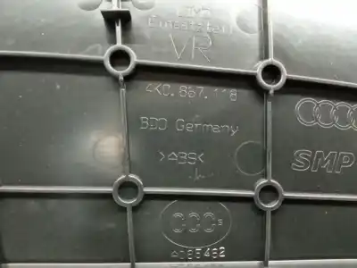 Автозапчасти б/у обивка передней правой двери за audi a6 c8 (4a2) 35 tdi mild hybrid ссылки oem iam 4k0867118  4k1867104a