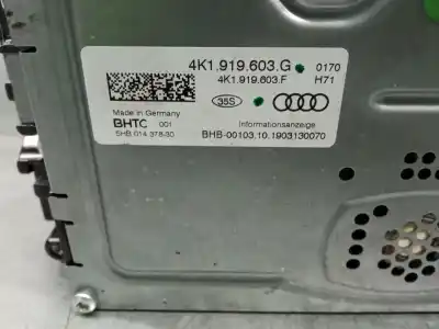 Автозапчасти б/у многофункциональный дисплей за audi a6 c8 (4a2) 35 tdi mild hybrid ссылки oem iam 4k1919603g 5hb014378 4k1919603h