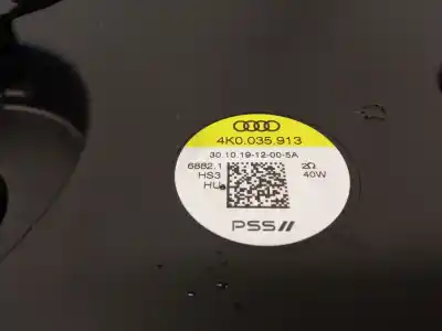 Second-hand car spare part speaker for audi a6 c8 (4a2) 35 tdi mild hybrid oem iam references 4k0035913  4k0035913