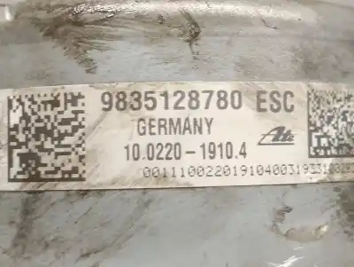 Second-hand car spare part abs for peugeot 208 ii (ub_, up_, uw_, uj_) 1.2 puretech 100 oem iam references 9835128780 10022019104 ate 1682538780