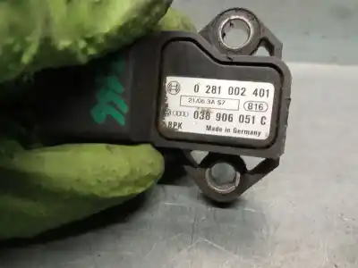 Peça sobressalente para automóvel em segunda mão sensor de pressão por audi q7 (4lb) 3.0 tdi quattro referências oem iam 038906051c 0281002401 bosch 