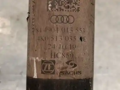 Second-hand car spare part rear left shock absorber for audi a6 c8 (4a2) 35 tdi mild hybrid oem iam references 4k0513035ae 844904013553 sachs 4k0513035ae