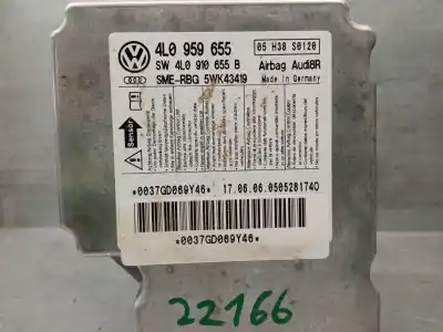 Автозапчастина б/у блок управління подушками безпеки для audi q7 (4lb) 3.0 tdi quattro посилання на oem iam 4l0959655 5wk43419 sme 