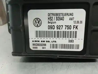 Second-hand car spare part automatic gearbox control unit for audi q7 (4lb) 3.0 tdi quattro oem iam references 09d927750fk mkdb002266 
