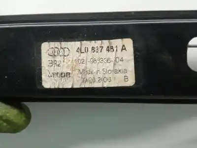 Автозапчастина б/у регулятор вікна передній лівий для audi q7 (4lb) 3.0 tdi quattro посилання на oem iam 4l0837461a  