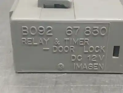 Second-hand car spare part fuse box unit for mazda mx-3 (ec) 1.6 16v oem iam references b09267830  