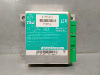 Second-hand car spare part Airbag Control Unit for FIAT GRANDE PUNTO VAN (199_) 1.3 JTD MULTIJET (199CXD1B) OEM IAM references 51795433 391156 TRW 51795433