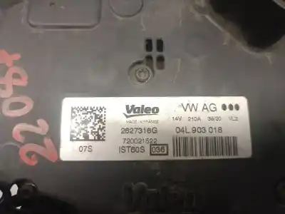 Автозапчастина б/у генератор для audi a6 c8 (4a2) 35 tdi mild hybrid посилання на oem iam 04l903018 2627316g valeo 04l903018