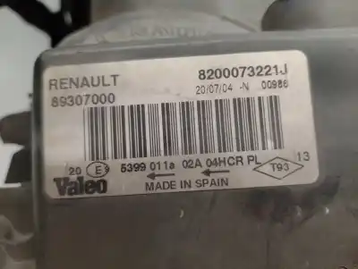 Автозапчастина б/у права фа для renault megane ii (bm0/1_, cm0/1_) 1.5 dci (bm0f, bm0t, bm2b, cm0f, cm0t) посилання на oem iam 8200073221j 89307000 valeo 260108053r