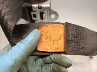Second-hand car spare part rear left seat belt for ford focus c-max (cap) 2.0 tdci cat oem iam references 3m51r611b69ah  1503773