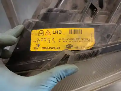 Автозапчастина б/у ліва фара для ford focus c-max (dm2) 2.0 tdci посилання на oem iam 3m5113006ah  1347463